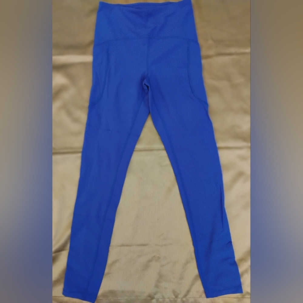 NWOT Zella Kids Leggings in Bold Blue
